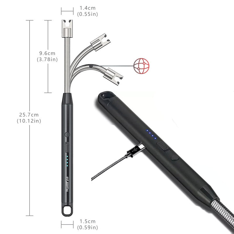 Rechargeable Arc Lighter For Kitchen