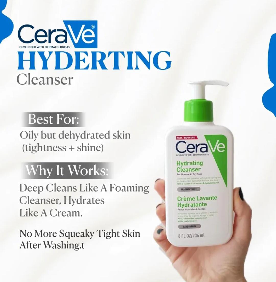 CeraVe-Hydrating Facial Cleanser