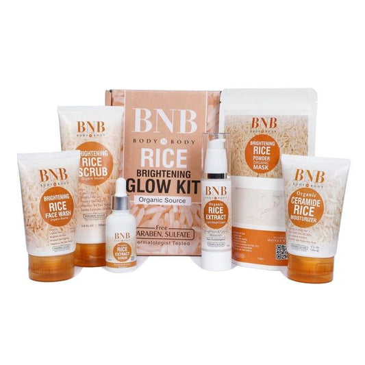 Glow Naturally: The Ultimate BnB Rice Bundle Kit for Radiant, Healthy Skin