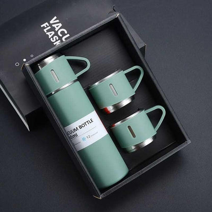 3 in 1 Vaccum Insulated Thermo Flask Set