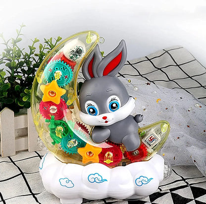 Moon Rabbit Toy With Lights And Music