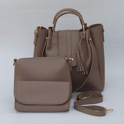 3pcs womens leather handbag