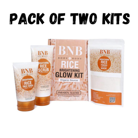 PACK OF 2 BNB RICE GLOW KIT