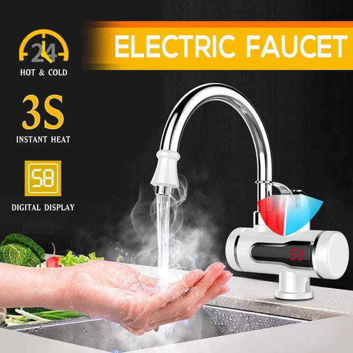 Electric Hot Water Heater Tap,with hand shower