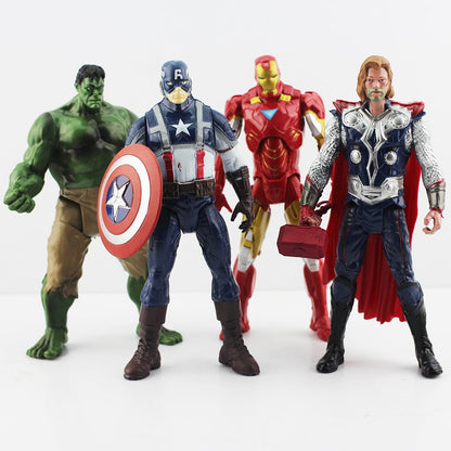 4 in 1 Avengers Super Heroes Age Of Ultron Models for Kids