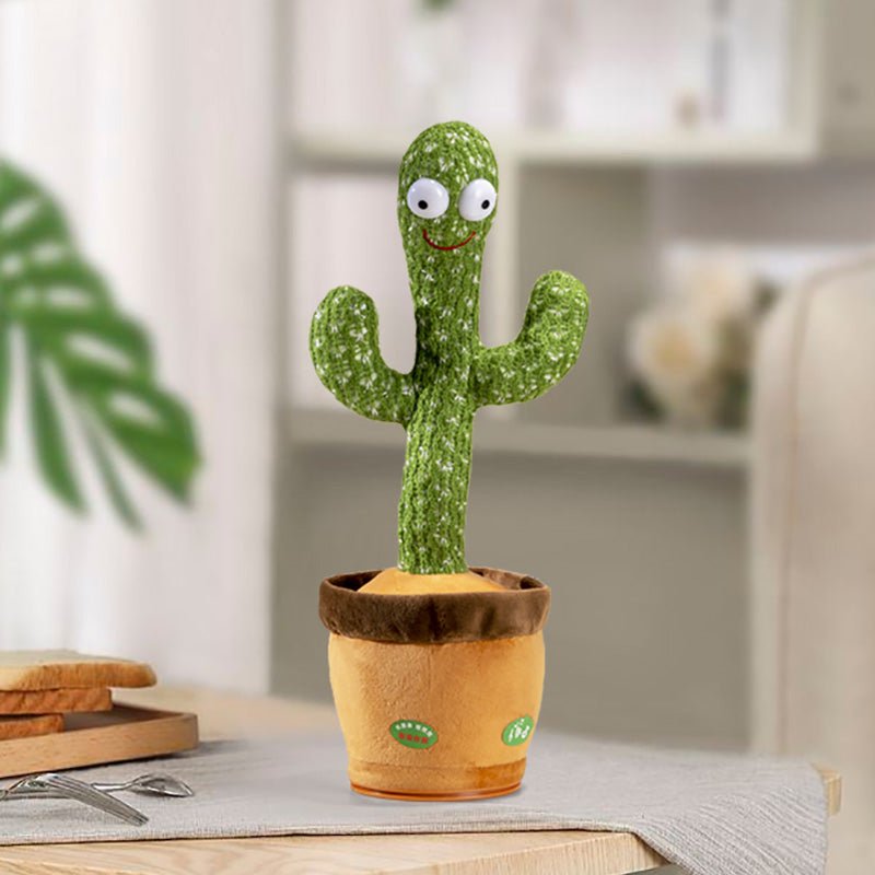 Rechargeable Dancing Cactus With Lights Music And TalkBack