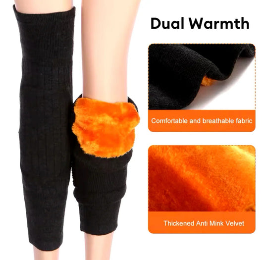 2PCS WOOL LEG WARMER FOR MEN AND WOMENS