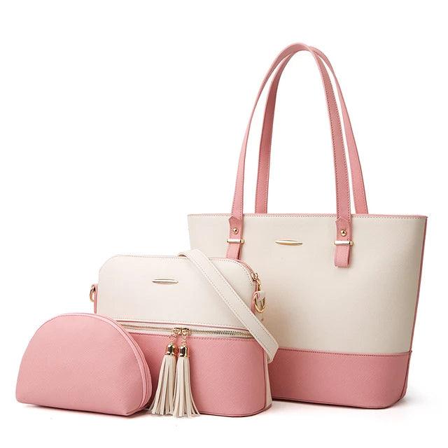 Large Capacity Premium 3pcs Handbag