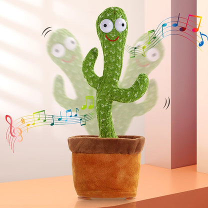 Rechargeable Dancing Cactus With Lights Music And TalkBack