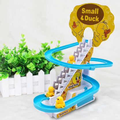 Duck Slide Toy Set With Lights And Music