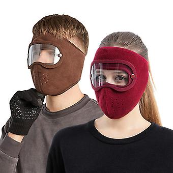 Unisex Winter Warm Mask Face Shield Anti Fog