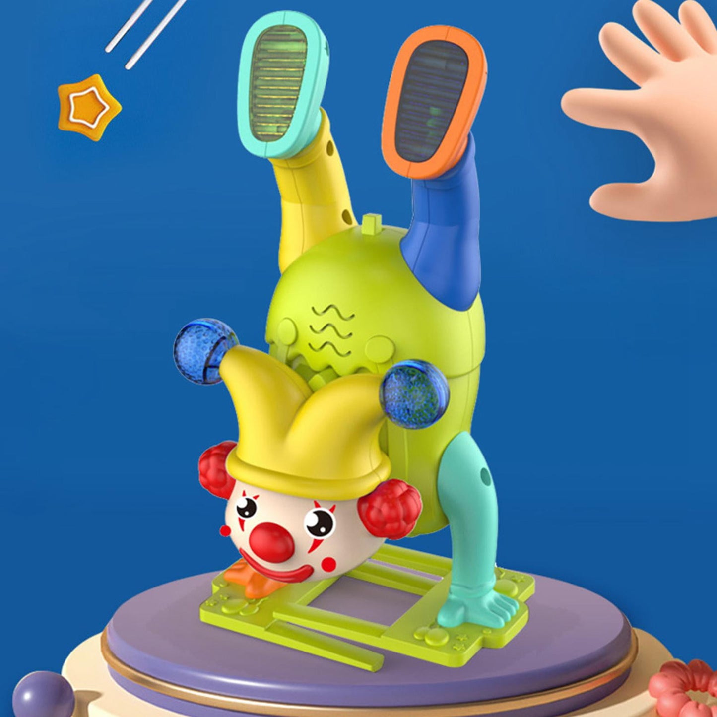 Musical Dancing Clown Toy