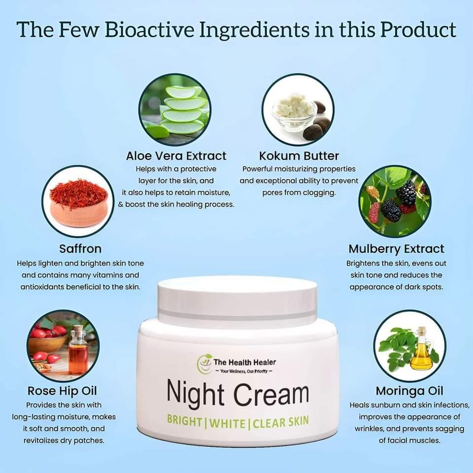 THE HEALTH HEALER NIGHT CREAM