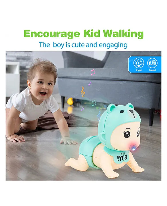 Electric Cute Crawling Baby Toy