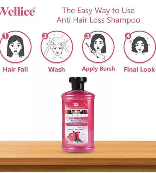 Wellice Onion Anti Hair Loss Shampoo