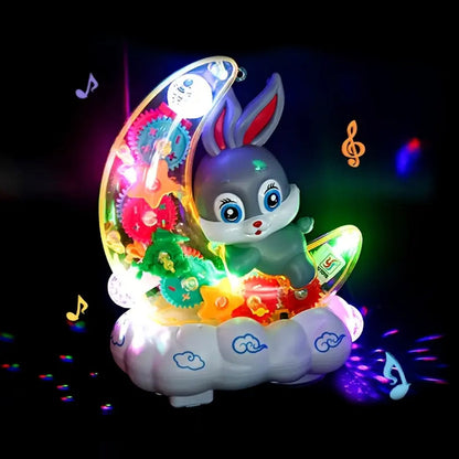 Moon Rabbit Toy With Lights And Music