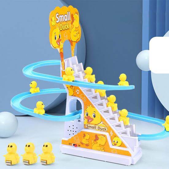 Duck Slide Toy Set With Lights And Music