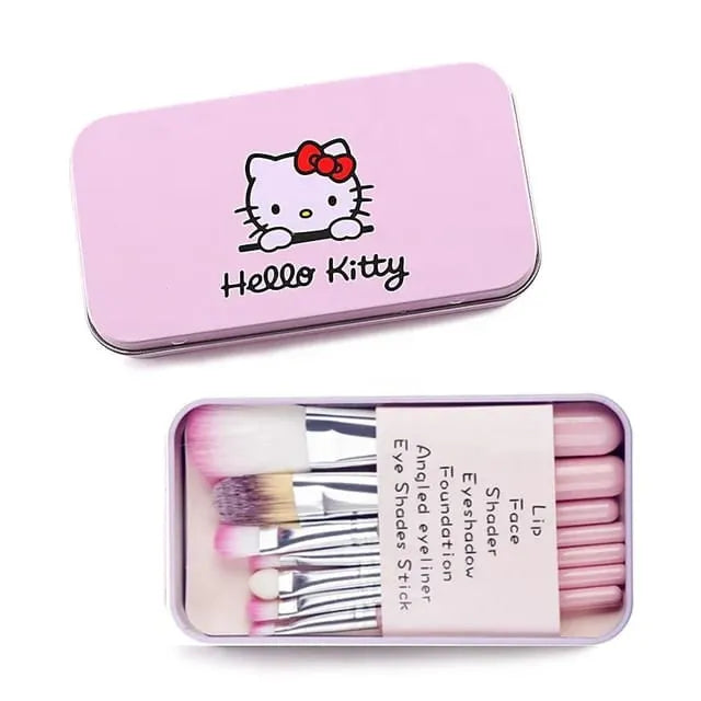 Hello Kitty Makeup Brush Set(7pcs)