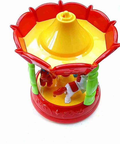 3D Lights and Musical Merry-Go-Round Carousel Toy