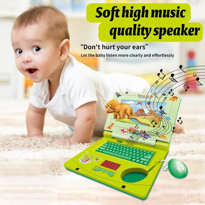 Dinosaur Musical&Learning Toy Laptop For Kids