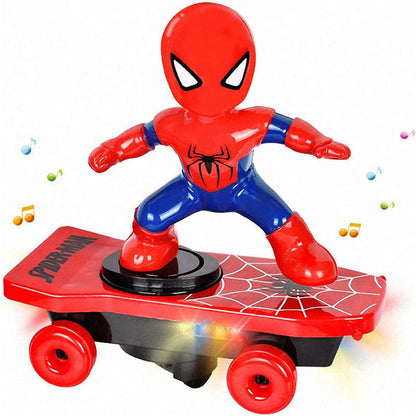 Spider-Man Electric Stunt Scooter & Skateboard