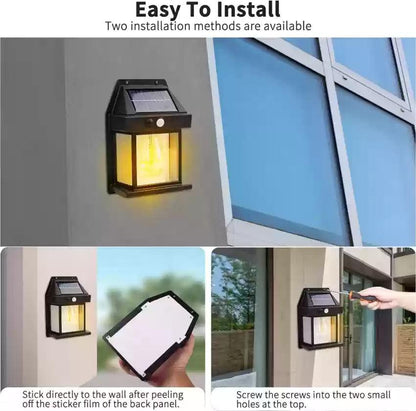 Solar Wall Lamp With Motion Sensor