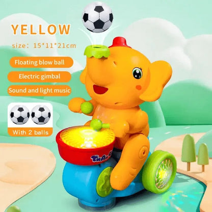 Musical Ball Blowing Elephant Drum Toy | Interactive Beating Drum for Kids