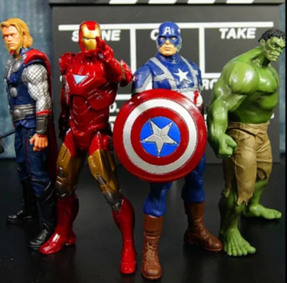 4 in 1 Avengers Super Heroes Age Of Ultron Models for Kids