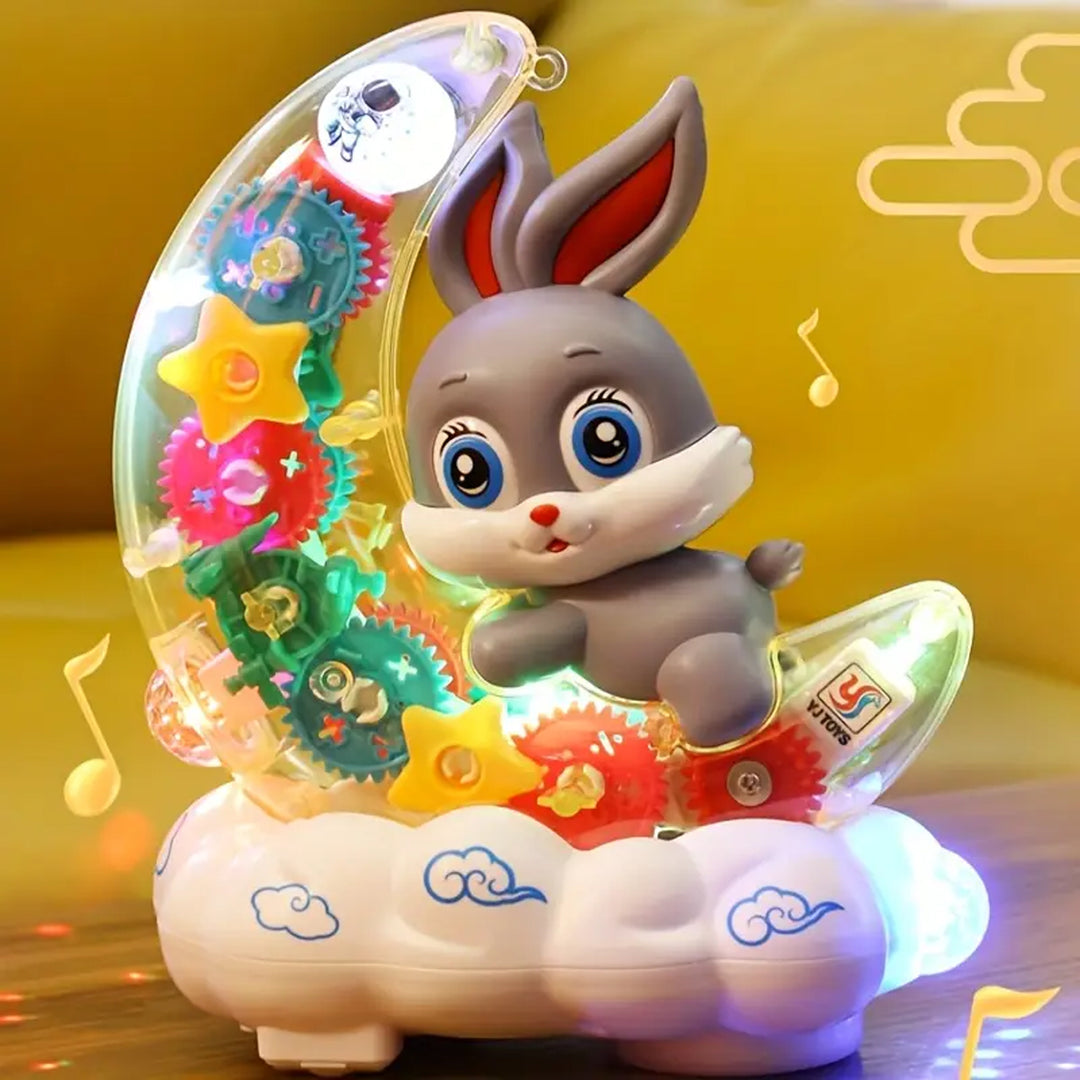 Moon Rabbit Toy With Lights And Music