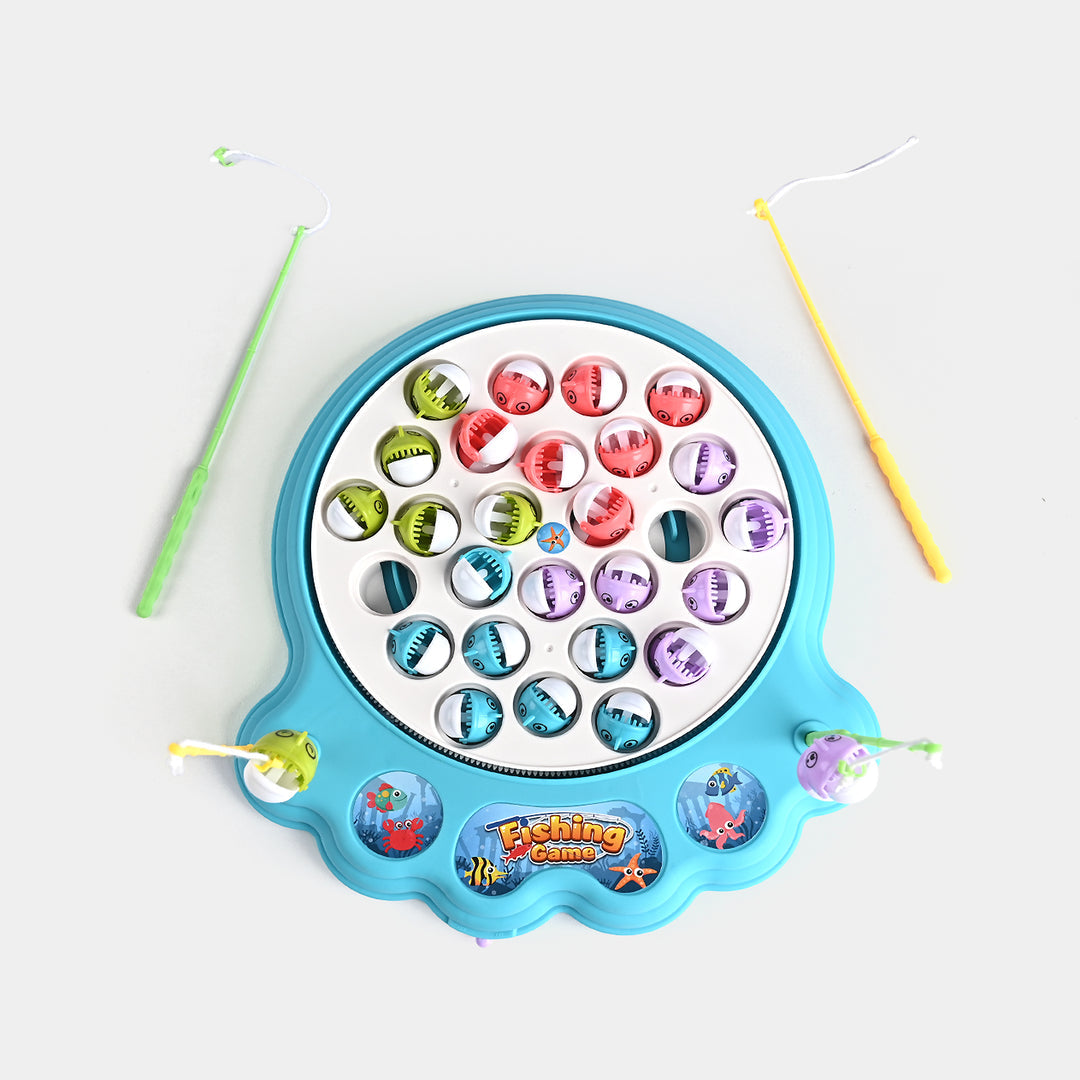 Electric Fishing Game Toy for Kids