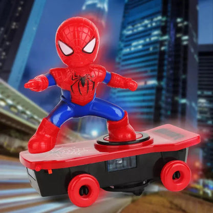 Spider-Man Electric Stunt Scooter & Skateboard