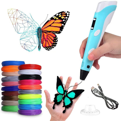 3D Drawing Pen - Enhance Art and Imagination Skills