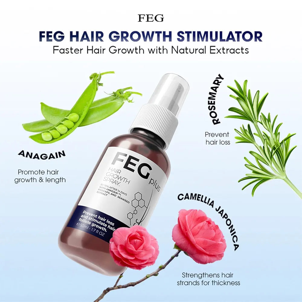 Feg Plus Hair Growth Spray
