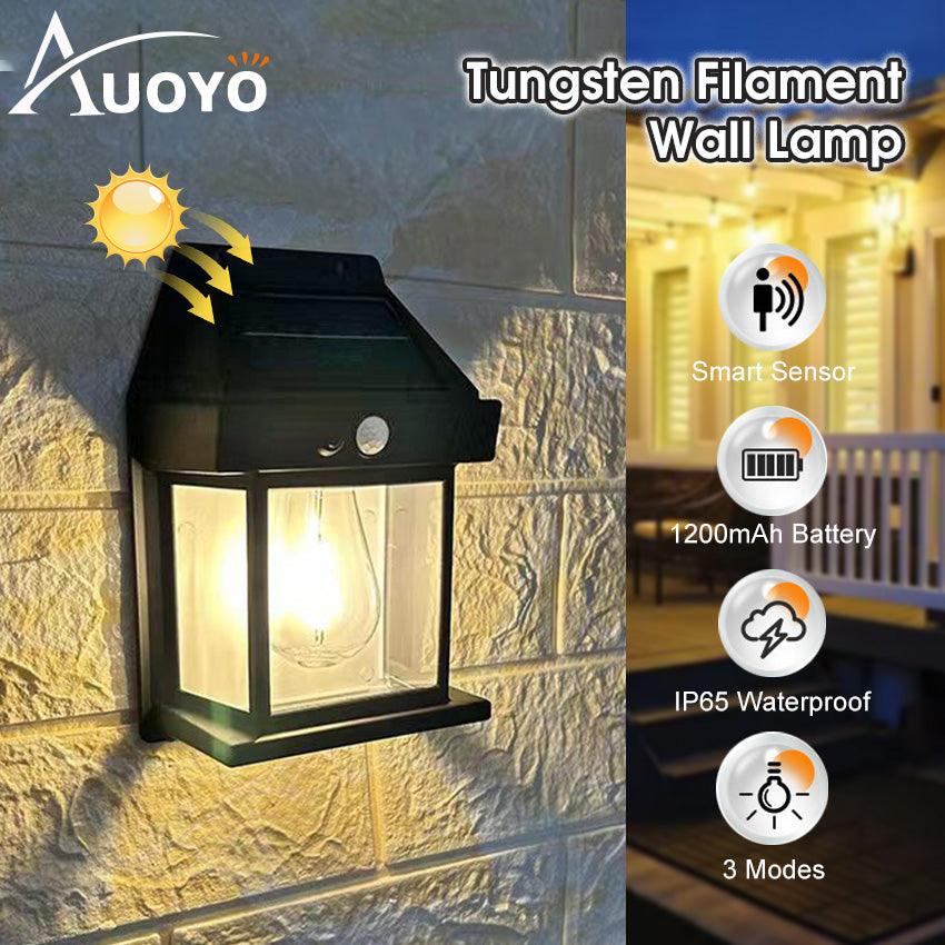 Solar Wall Lamp With Motion Sensor