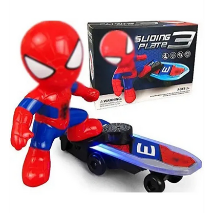 Spider-Man Electric Stunt Scooter & Skateboard