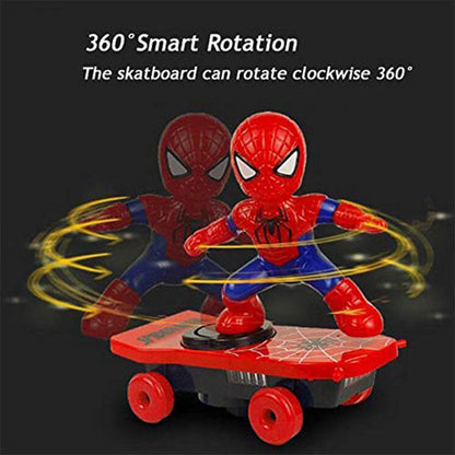 Spider-Man Electric Stunt Scooter & Skateboard