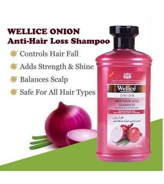 Wellice Onion Anti Hair Loss Shampoo