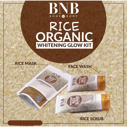 BnB Rice Extract Bright & Glow Kit