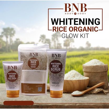 BnB Rice Extract Bright & Glow Kit